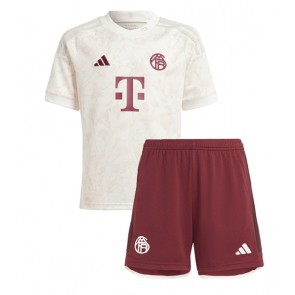 Bayern Munich Tredje trøje Børn 2023-24 Kort ærmer (+ korte bukser)